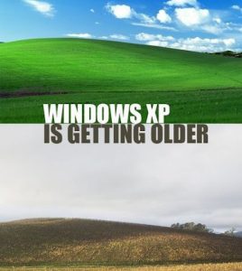 Windows XP is getting older